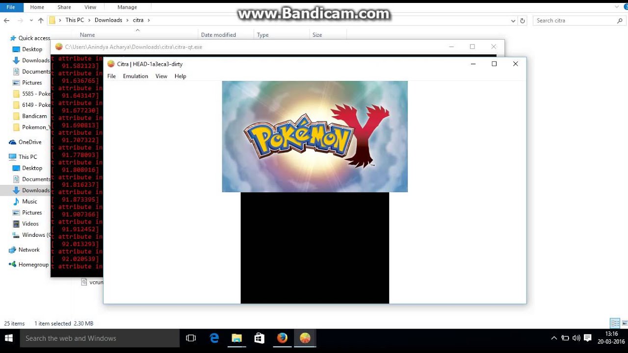 pokemon x and y rom hack citra